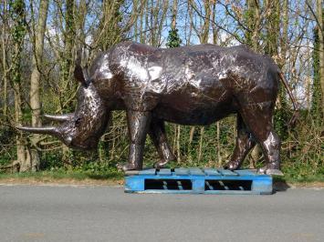 Rhinoceros ‘’Suma‘’ XXL - 120 x 250 cm - Handmade and Unique
