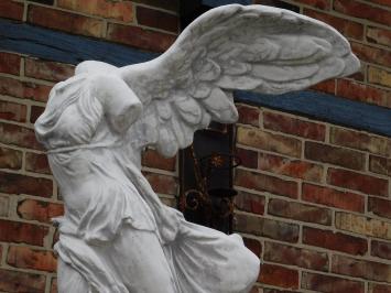 Nike Statue on Pedestal XL - 194 cm - Stone - Garden Statue