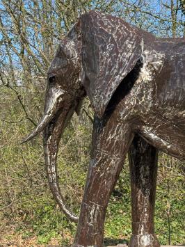 Elephant ‘’Igor‘’ XXL - 210 cm - Handmade & Unique