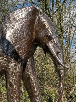 Elephant ‘’Igor‘’ XXL - 210 cm - Handmade & Unique