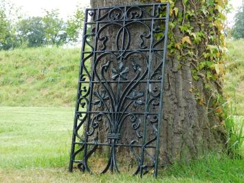 2 Pieces: Grid - Green - Powder-coated - Cast iron - Ornament