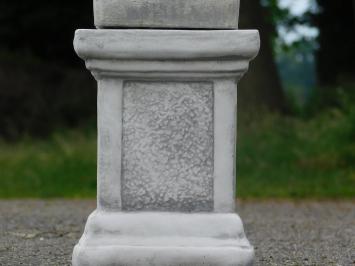 Horse head on pedestal - 83 cm - Stone