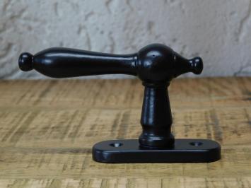 Raamsluiting - zwart - ijzer - vensterkruk