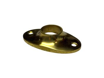 Brass escutcheon – oval – door handle escutcheon