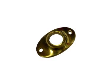 Brass escutcheon – oval – door handle escutcheon