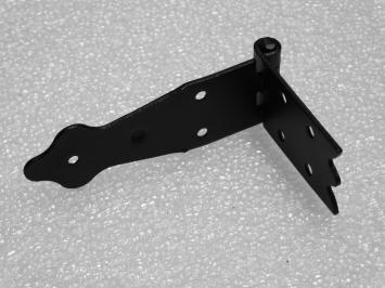 Decorative Hinge - 16.5 x 4 cm - Black