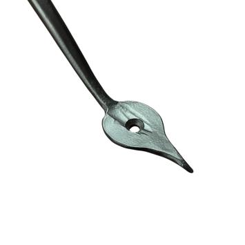 “Heart and Arrow” door handle for sliding doors and other types – cast iron – black