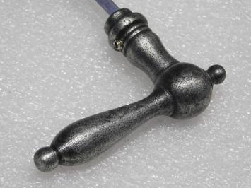 Set Deurklinken Cambridge - Gietijzer Verzinkt