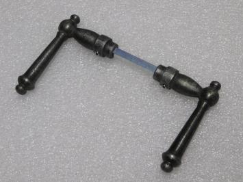 York Door Handles Set - Cast Iron Galvanised