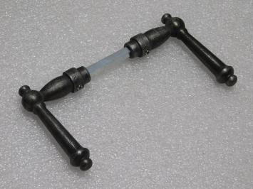 York Door Handles Set - Cast Iron Galvanised