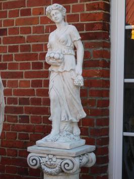 Four Seasons Set on Pedestal - 170 cm - Stone