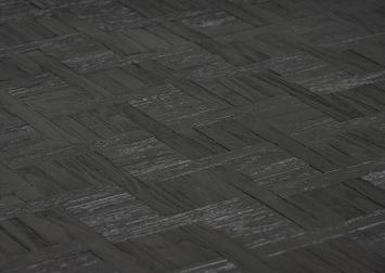 2er-Set Couchtische - Teak - Rund - Schwarz