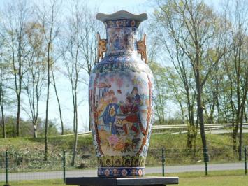 Set Vintage Vazen - 60 cm - Porselein - Aziatische Stijl