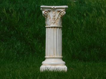 Ornate Pedestal - 80 cm - Polystone
