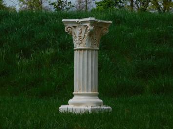 Ornate Pedestal - 80 cm - Polystone