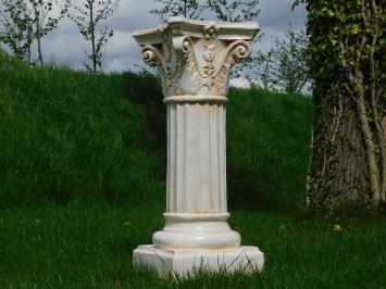 Ornate Pedestal - 80 cm - Polystone