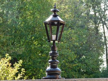 Klassische Stehleuchte – 83 cm – Schwarz – Aluminium – Außenleuchte