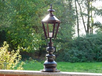 Klassische Stehleuchte – 83 cm – Schwarz – Aluminium – Außenleuchte