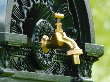 Stehbrunnen - 85 cm - Alu - Grün