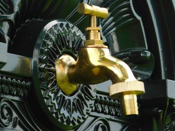 Stehbrunnen - 85 cm - Alu - Grün