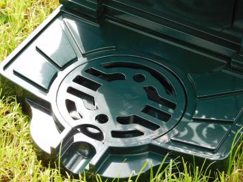 Stehbrunnen - 85 cm - Alu - Grün