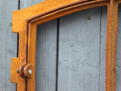 Cast iron stable window - folding open - full cast iron, last one!