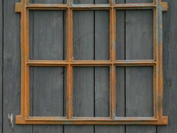 Stable Window Cast iron - 73,5 x 59 cm - Rust