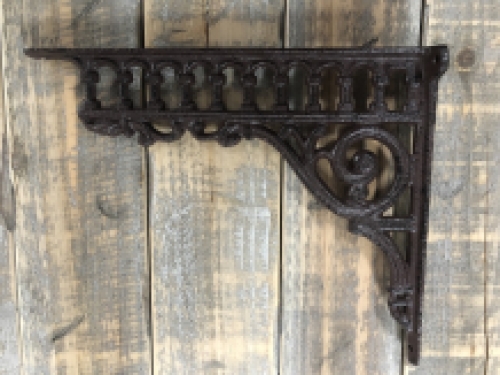 Shelf bracket - Cast iron - Shelf bracket, Support, Brown
