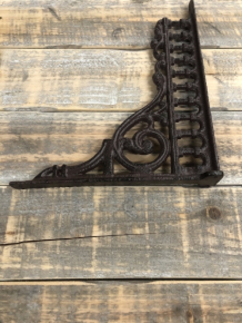 Shelf bracket - Cast iron - Shelf bracket, Support, Brown