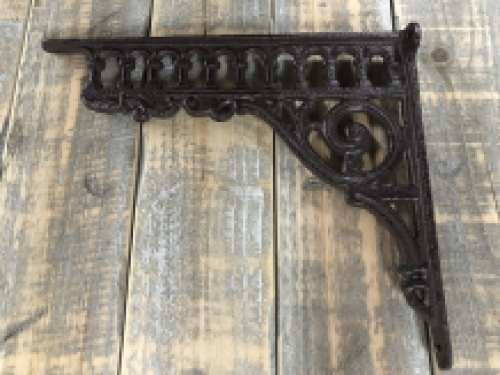 Shelf bracket - Cast iron - Shelf bracket, Support, Brown