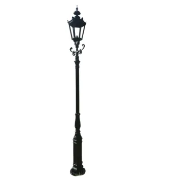 Buitenlamp - lantaarn Amsterdam - aluminium zwart of groen - 320 cm
