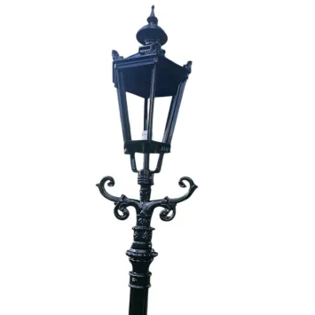 Buitenlamp - lantaarn Amsterdam - aluminium zwart of groen - 320 cm