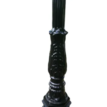 Buitenlamp - lantaarn Amsterdam - aluminium zwart of groen - 320 cm