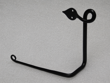 Toilettenpapierhalter Pfeil - Schmiedeeisen - Schwarz