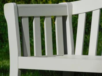 Robuste Gartenbank 3-Personen - Hartholz - Lehm, Letste!