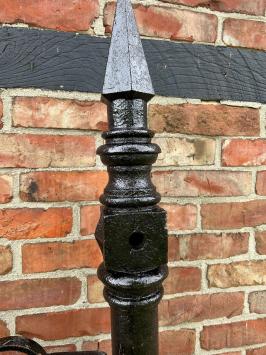 One-off: Antique Garden Gate - Black - Vintage