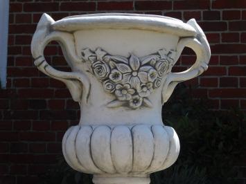 Impressive Garden Vase with Ears - Flower pot - Stone - Garden decoration