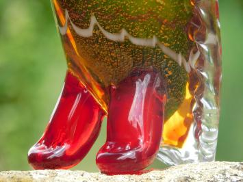 Glasfigur Eule – Handgefertigtes, mundgeblasenes Kunstwerk