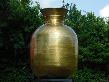 One-off: Vase XL - 80 cm - Gold - Metal