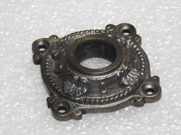 Fester Türknauf mit eleganter Rosette – dunkel patiniertes Messing