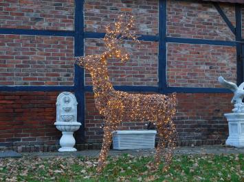 Verlicht Hert XL - 175 x 110 cm - Kerstverlichting