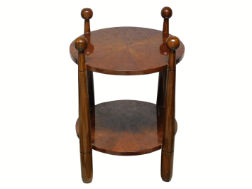 Vintage Bijzettafel in Regency-stijl van Hout - 70 cm