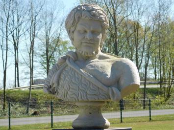 Vintage Bust of Hadrian - 68 cm - Stone