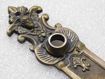 Vintage Deurplaat Engel - PC 92 - Antiek Messing Brass
