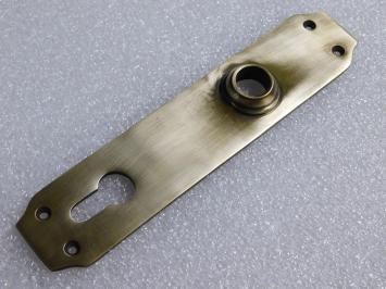 Vintage Türschild – PC 92 – Antikes Messing