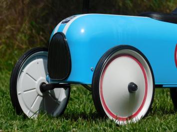 Vintage Car - Blue #8 - 80 x 40 cm - Metal