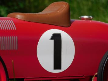 Vintage Car - Red - 76 x 40 cm - Metal