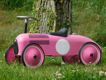 Vintage Car - Pink - 76 x 40 cm - Metal