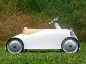 Vintage Car - White - 85 x 45 cm - Metal