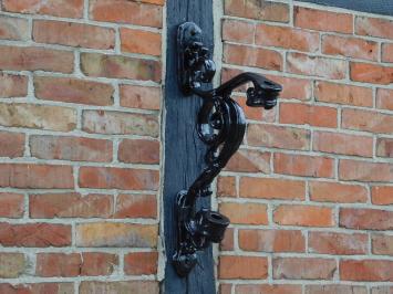 Flagpole holder XL - 65 cm - Black - Aluminium